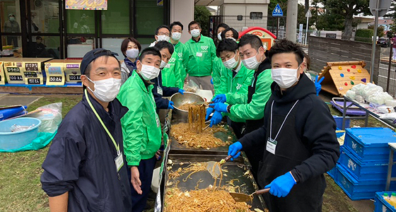 福祉施設開催のバザーへの参加 画像
