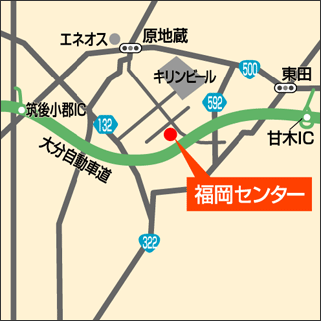 福岡センター 地図